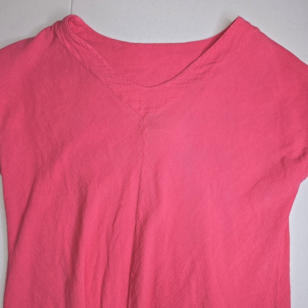 OH MY‎ GAUZE! Women's Size 2 Hot Pink Dress L/XL 12-14 -1191